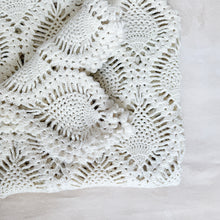 Load image into Gallery viewer, Vintage Hand Crochet Blanket