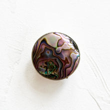 Load image into Gallery viewer, Vintage Abalone Pill Box