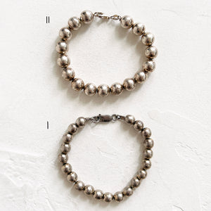 Vintage Sterling Silver Ball Bracelet