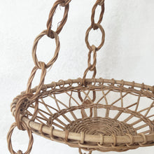 Load image into Gallery viewer, Vintage Wicker Three Tiered Hanging Basket