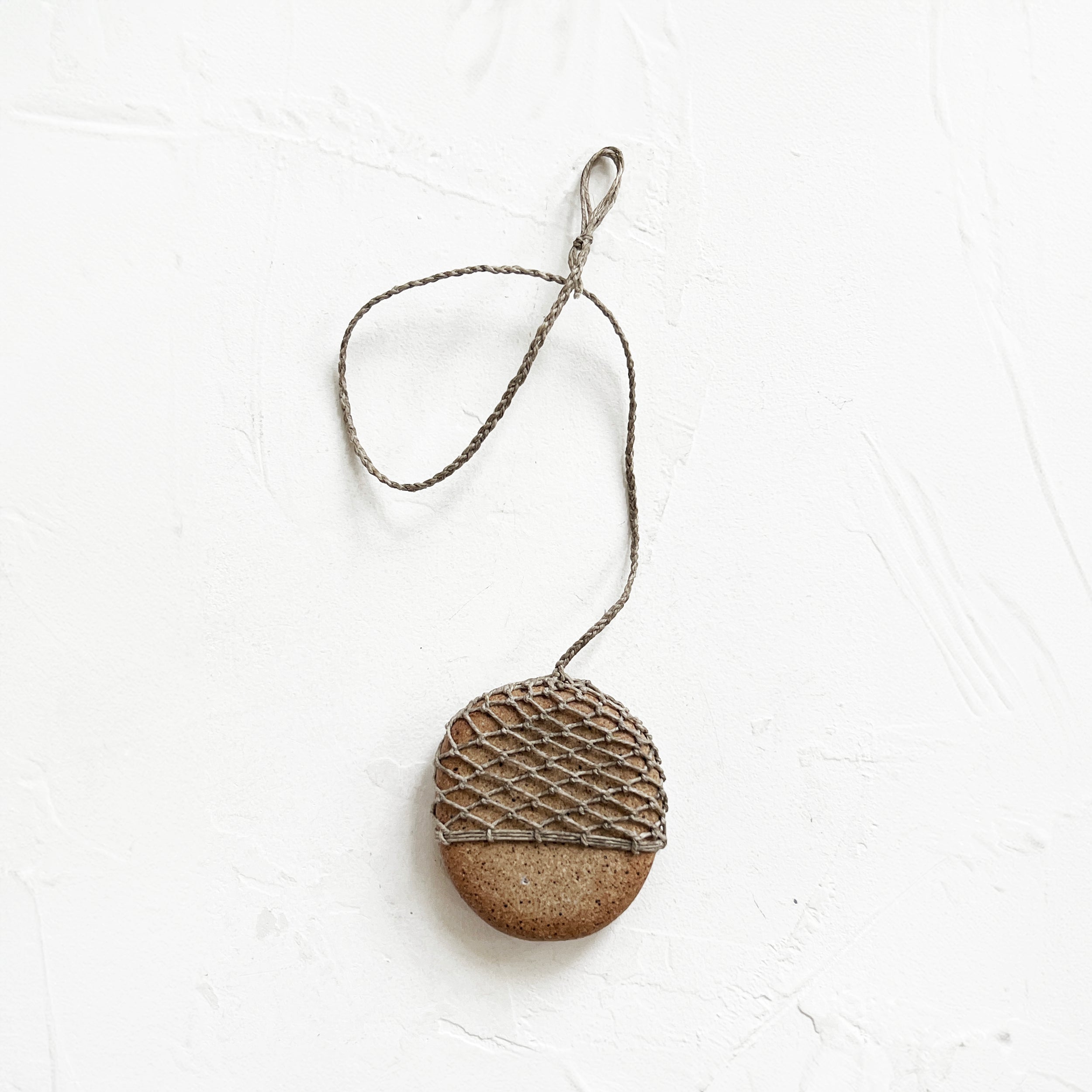 Handwoven Stoneware Rock