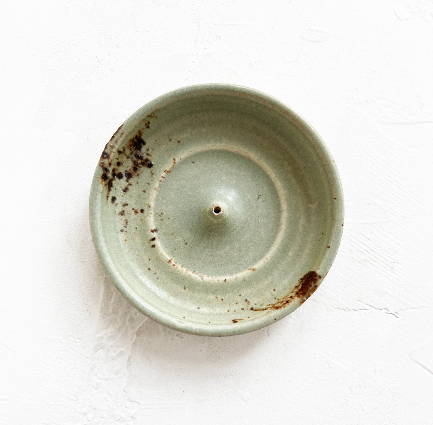 Small Incense Dish in Seafoam