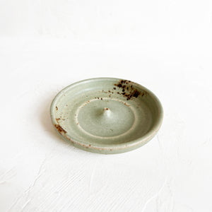 Small Incense Dish in Seafoam