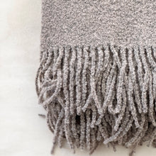 Load image into Gallery viewer, Wool Boucle Throw in Beige
