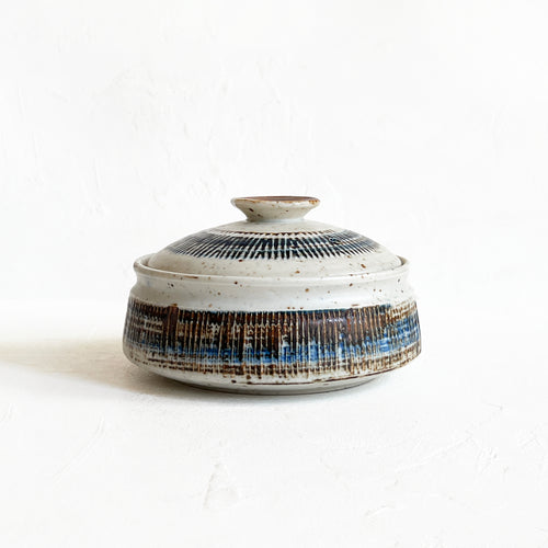 Vintage Otagiri Stoneware Bowl with Lid