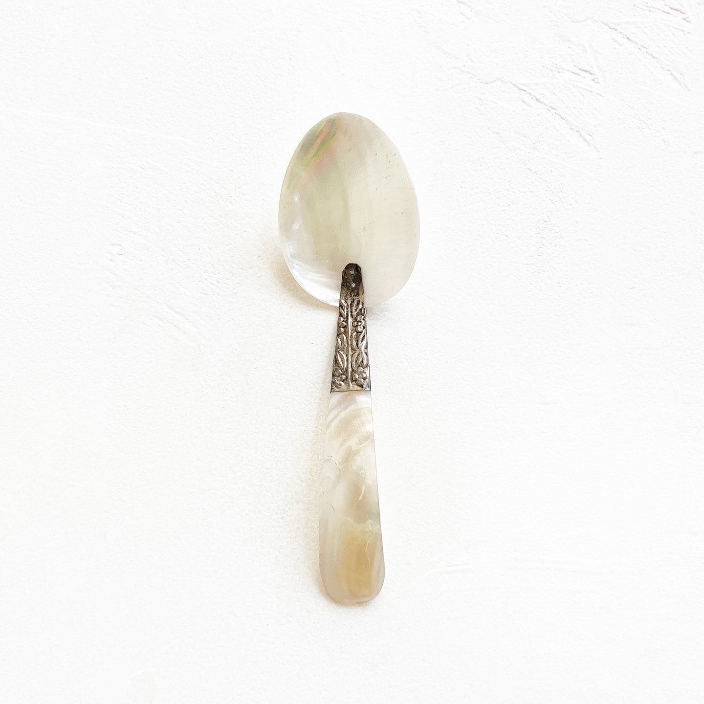 Vintage Caviar Mother of Pearl Spoon