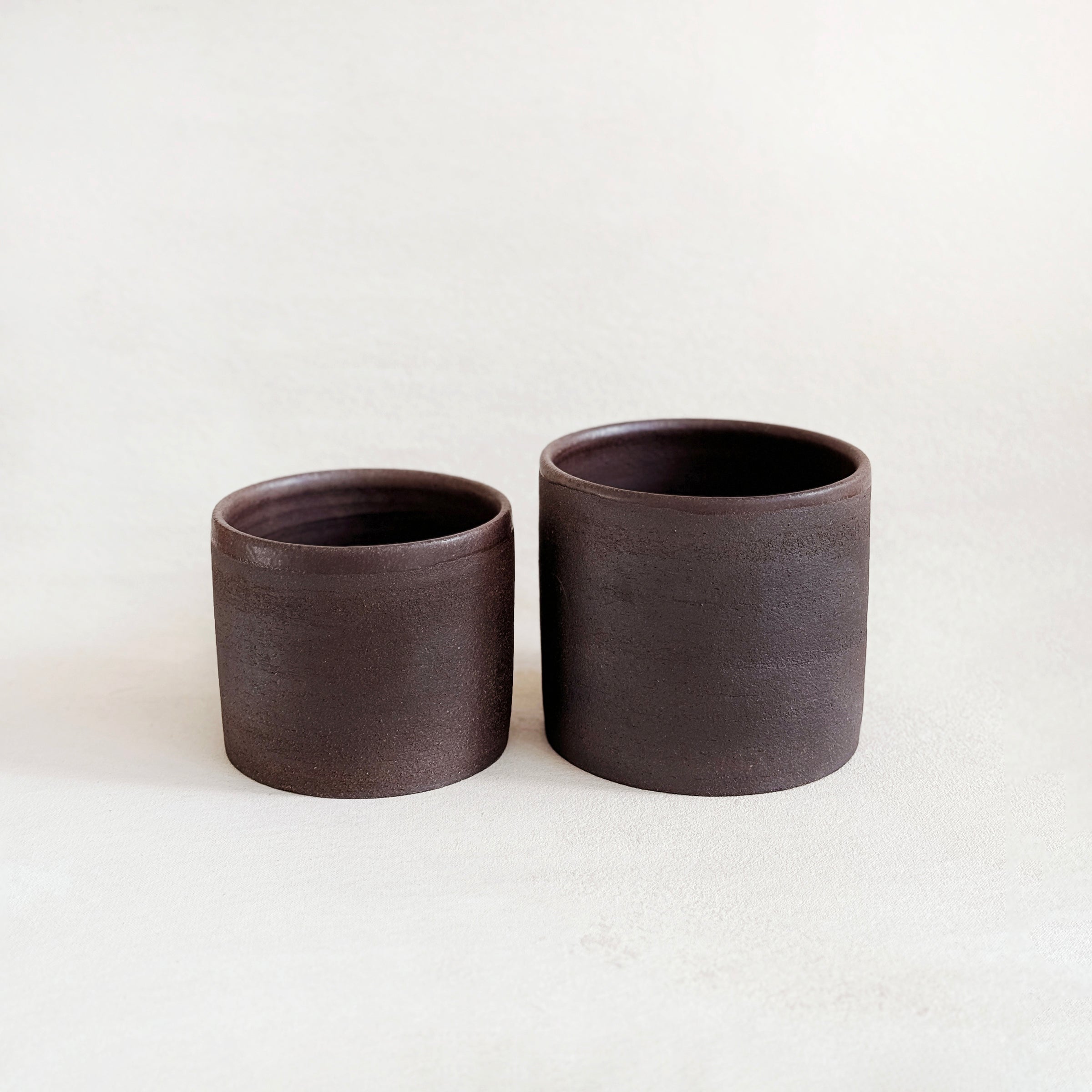 Dark Brown Cylinders