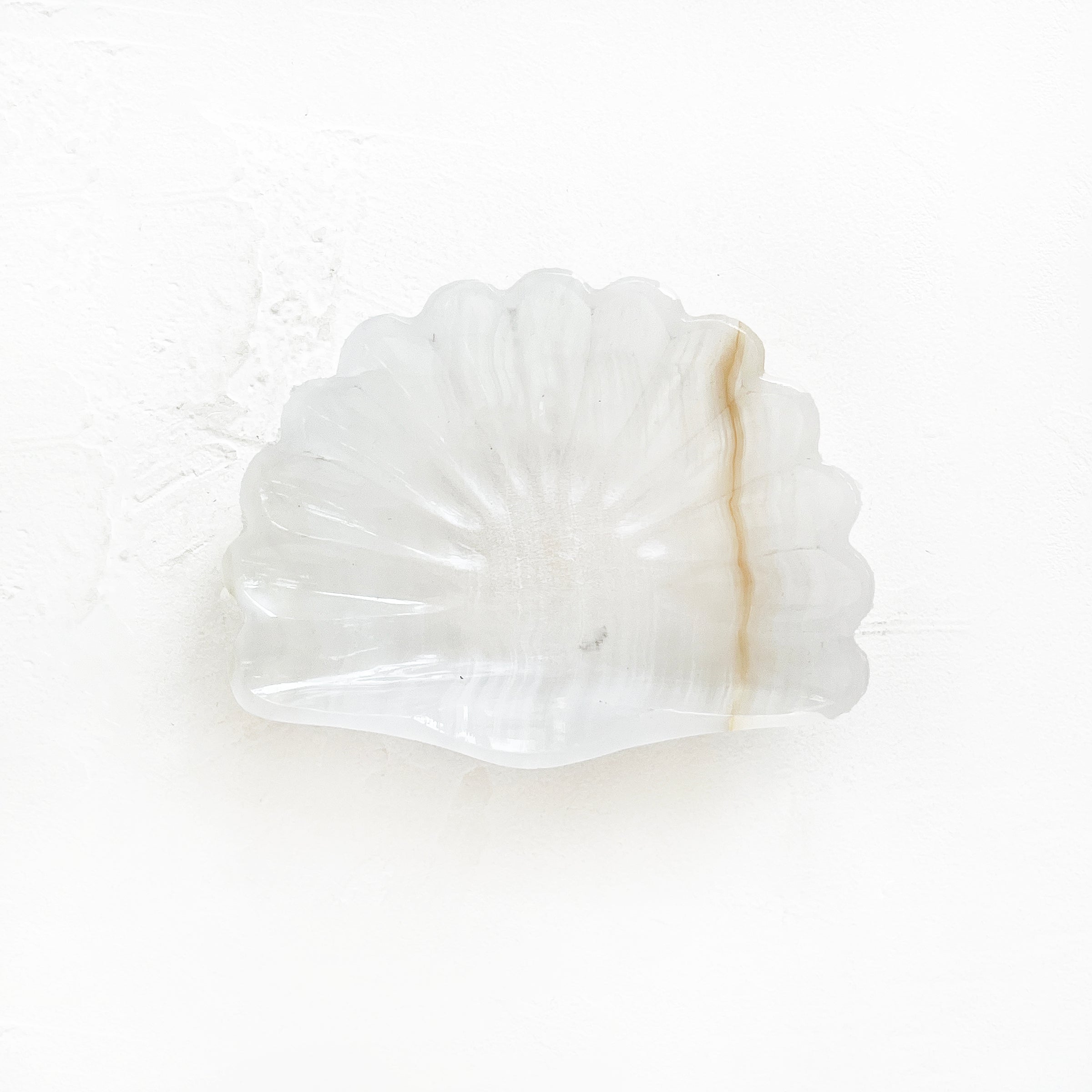 Vintage Glass Shell Dish