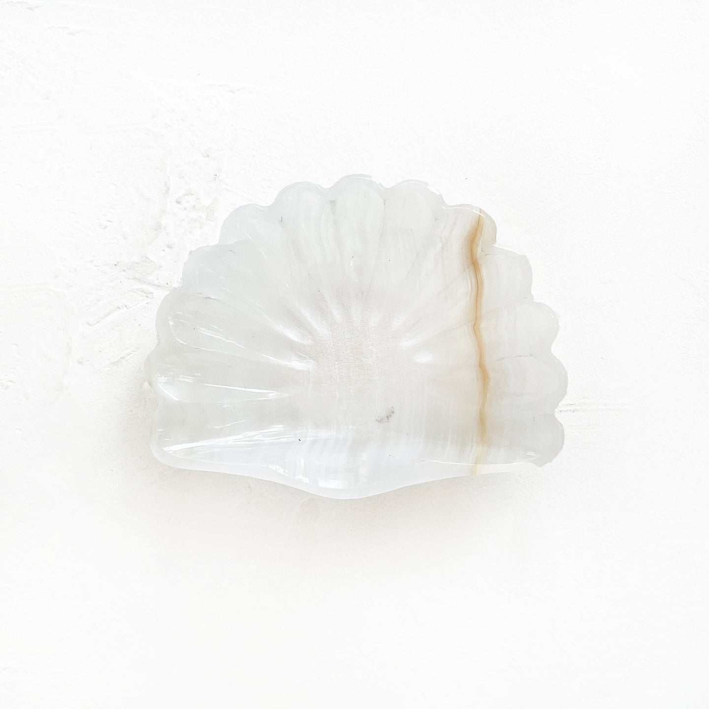 Vintage Onyx Shell Dish