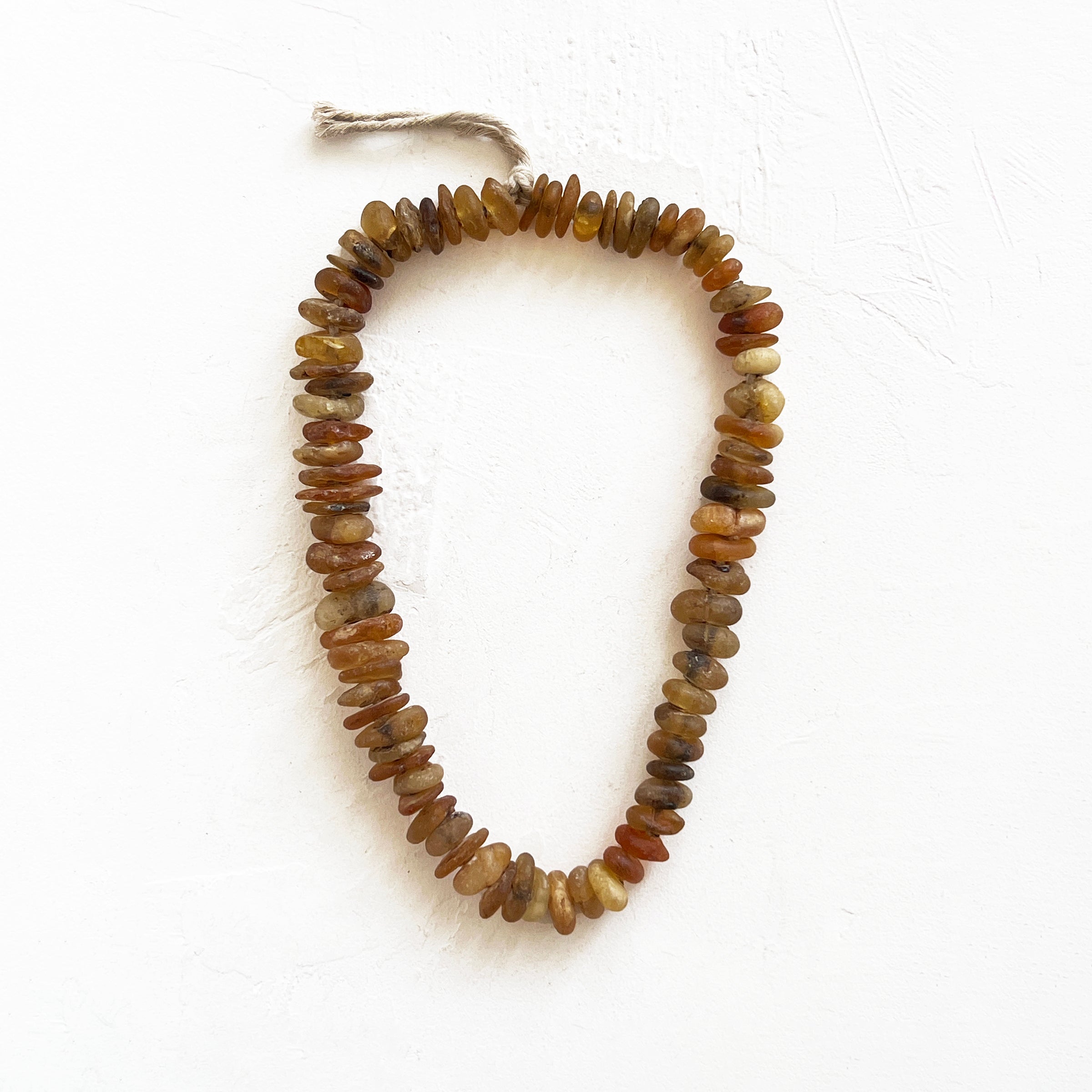 River Amber Bead Strand