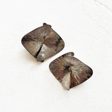 Load image into Gallery viewer, Vintage Sterling Silver Doube Triangle Earrings