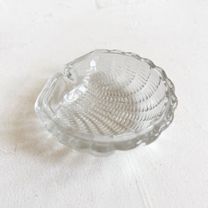 Vintage Glass Shell Dish