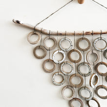Load image into Gallery viewer, Circle Stoneware Wall Hanging in Quail