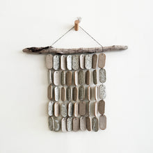 Load image into Gallery viewer, Oval Stoneware Wall Hanging in Quail