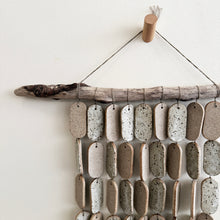 Load image into Gallery viewer, Oval Stoneware Wall Hanging in Quail