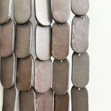 Load image into Gallery viewer, Oval Stoneware Wall Hanging in Peat