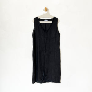 Fringed Dress in Black