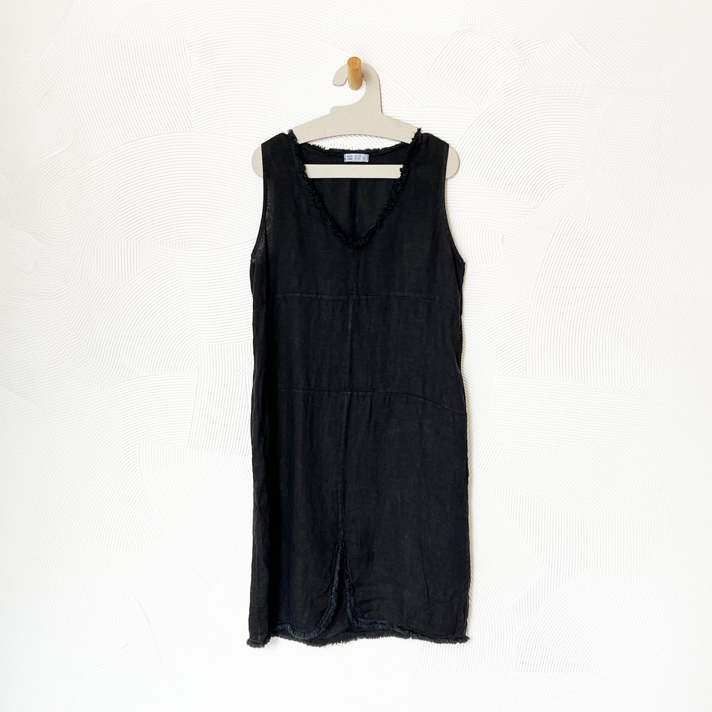 Fringed Dress in Black