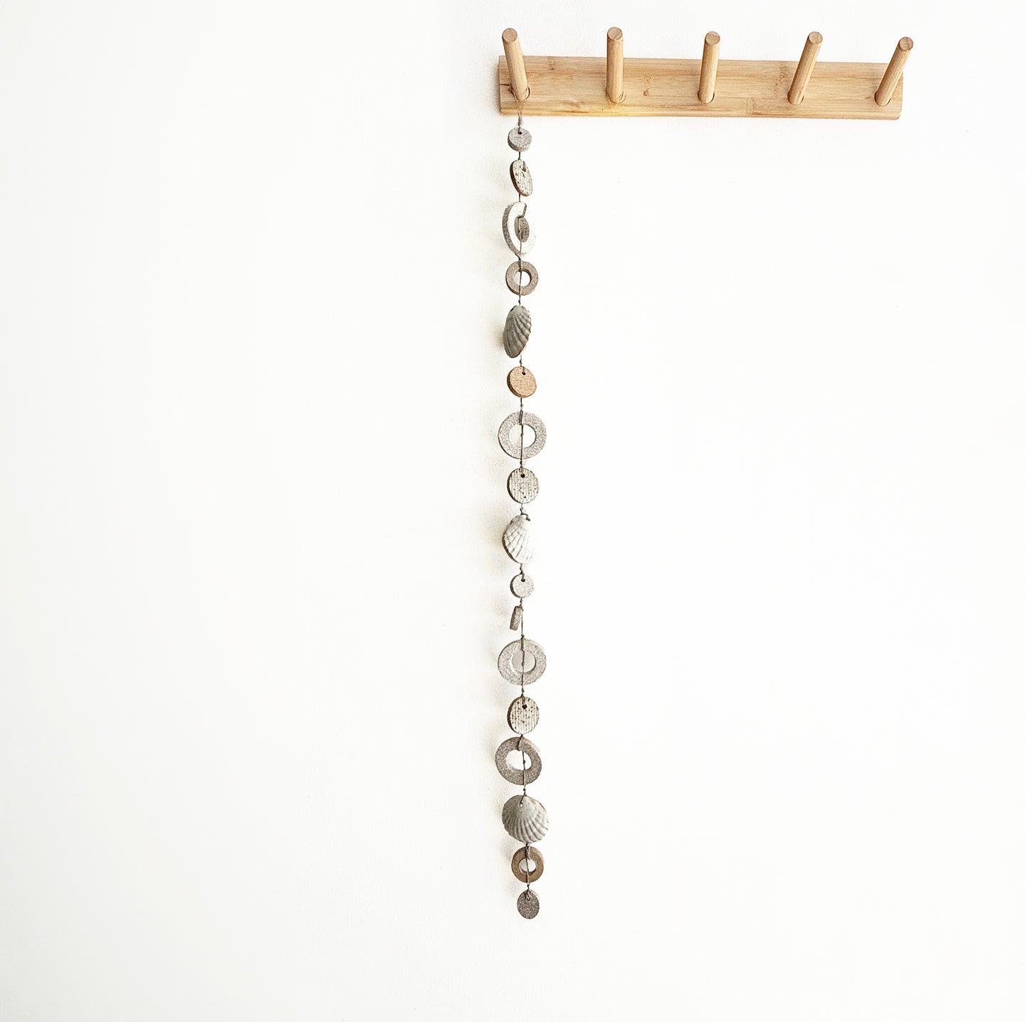 Long Shell Chain in Pumice
