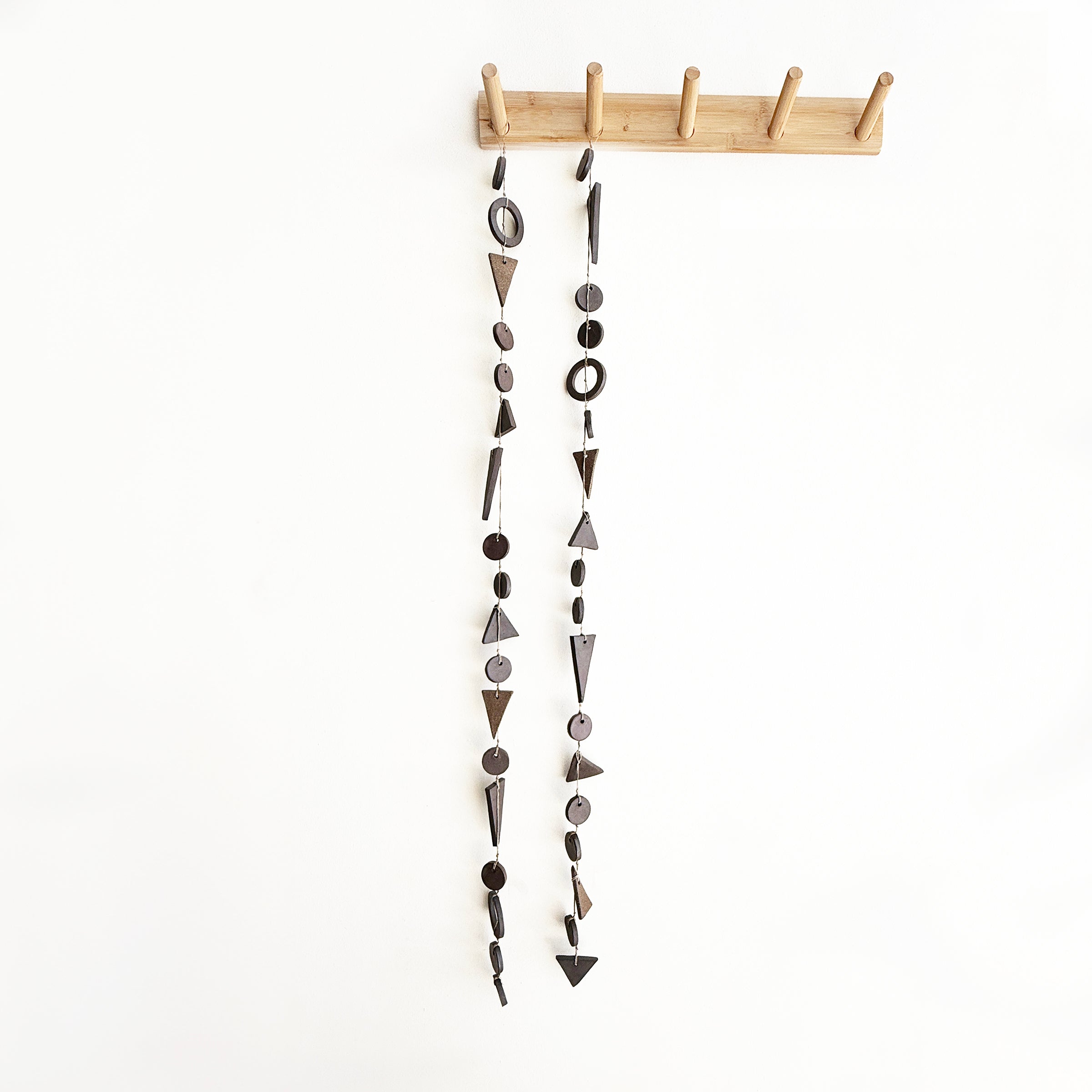 Long Stoneware Chain in Peat