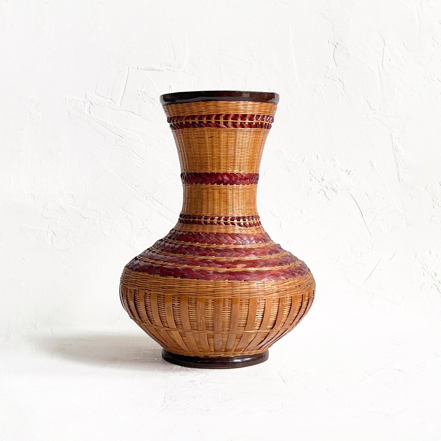 Vintage Woven Vase