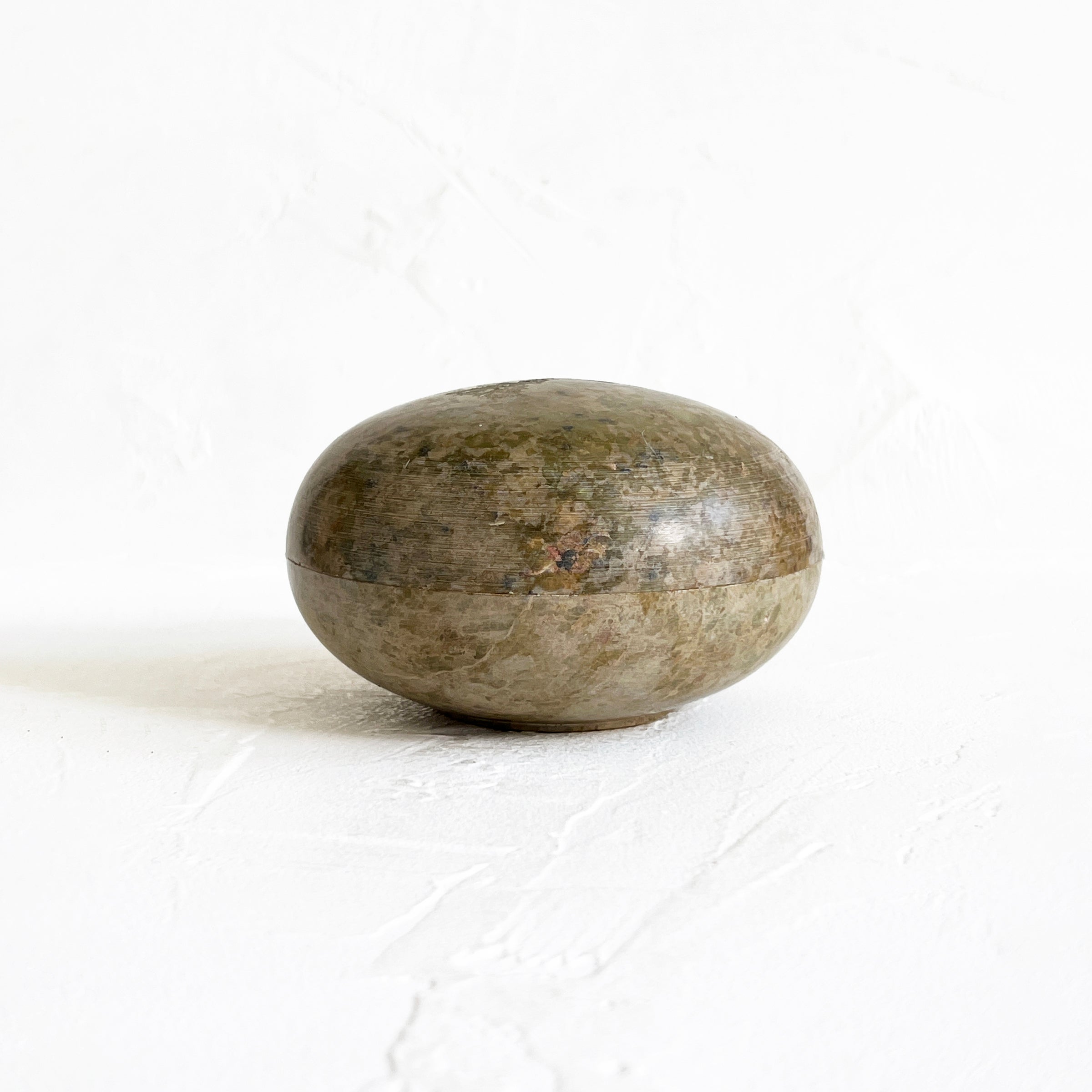 Vintage Stone Lidded Box