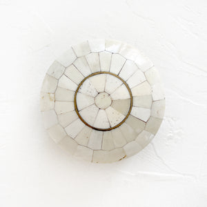 Vintage Mother of Pearl Lidded Vessel