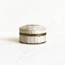 Load image into Gallery viewer, Vintage Mother of Pearl Lidded Vessel