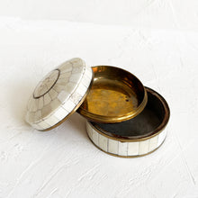Load image into Gallery viewer, Vintage Mother of Pearl Lidded Vessel