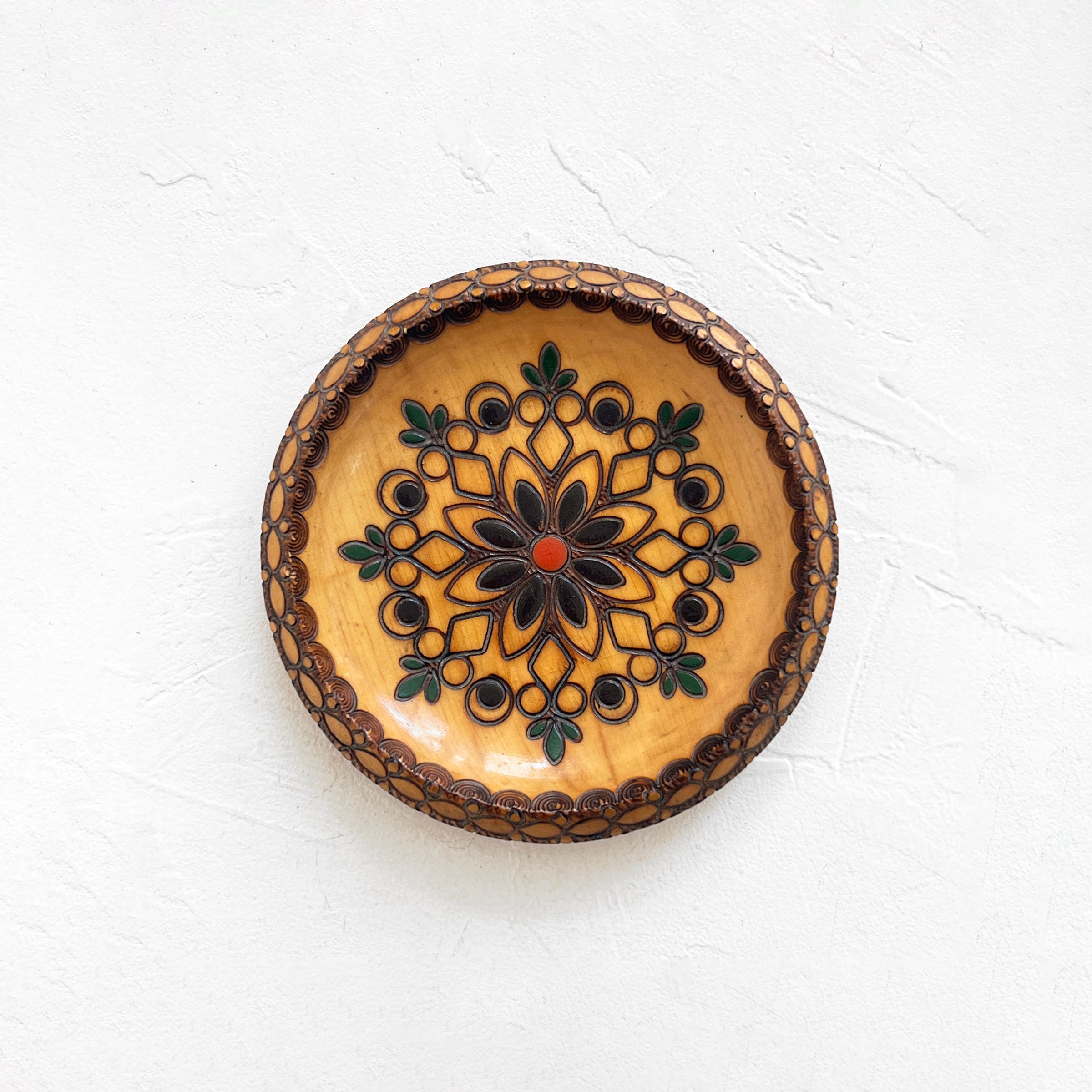 Vintage Wallflower Trinket Tray