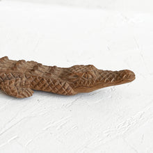 Load image into Gallery viewer, Vintage African Carved Crocodile
