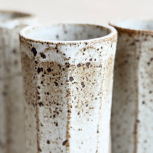 Load image into Gallery viewer, Faceted Vase in Quail
