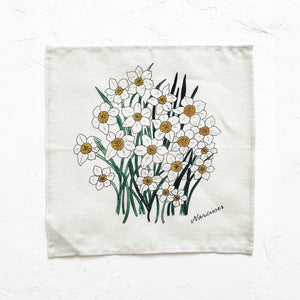 Isabelle Boinot Handkerchief in Narcissus