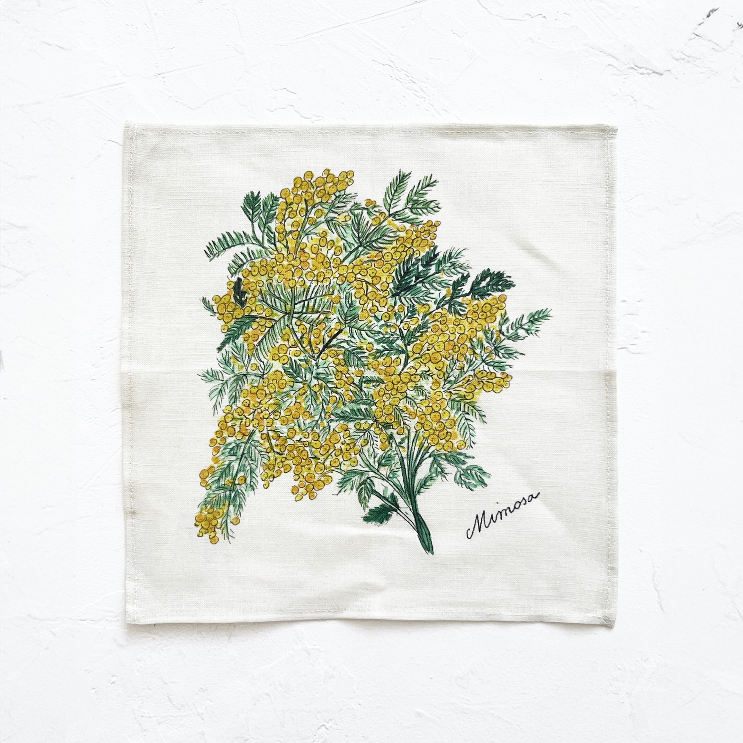 Isabelle Boinot Handkerchief in Mimosa