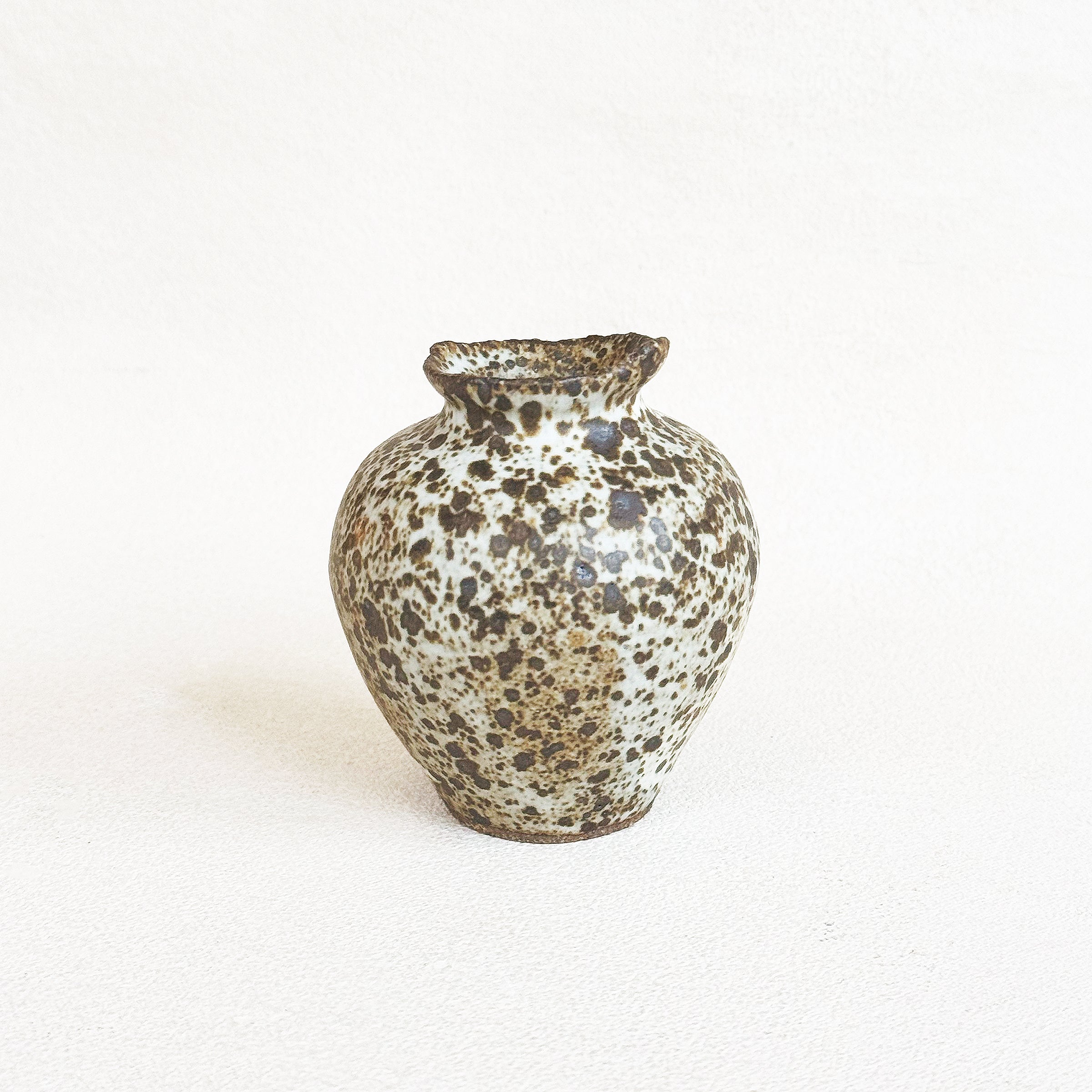 Unglazed Bud Vase in Linchen