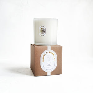 Double Diamond Candle