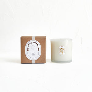 Double Diamond Candle