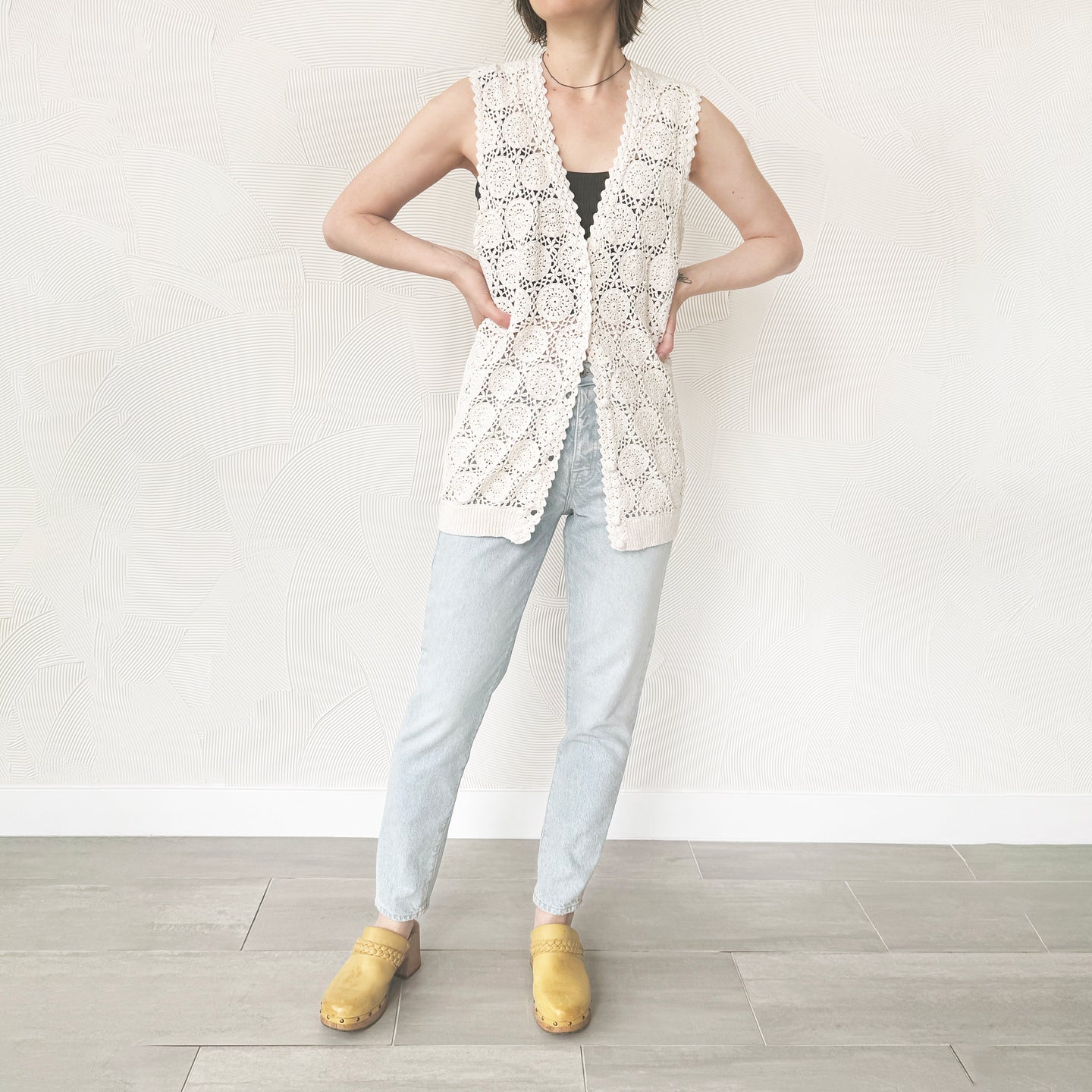 Vintage Knit Sweater Vest