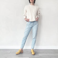 Load image into Gallery viewer, Vintage Cream Varsity Sweater