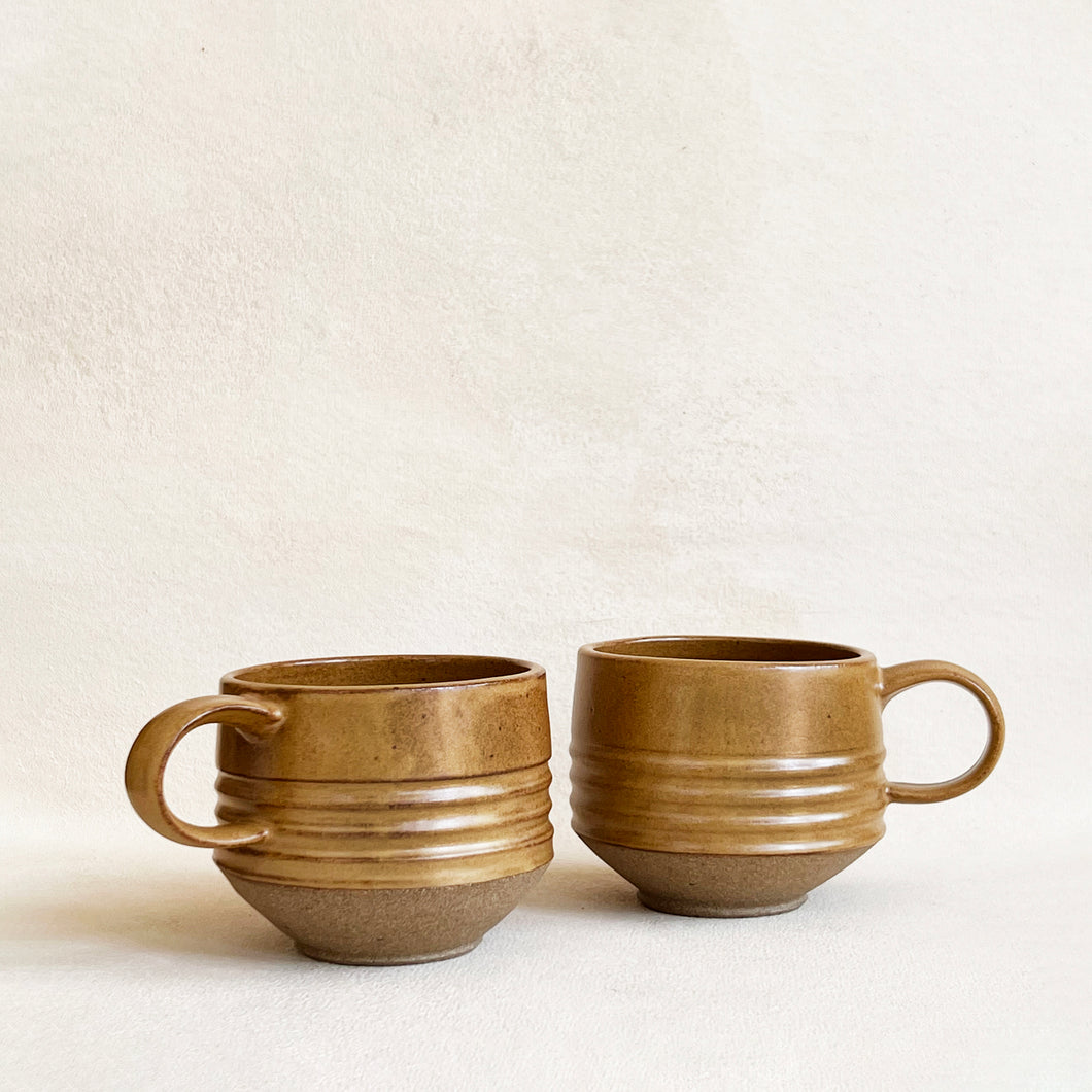 Ceramic Mugs in Pumpkin