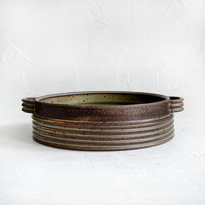 Handled Serving Bowl in Maryland Blue