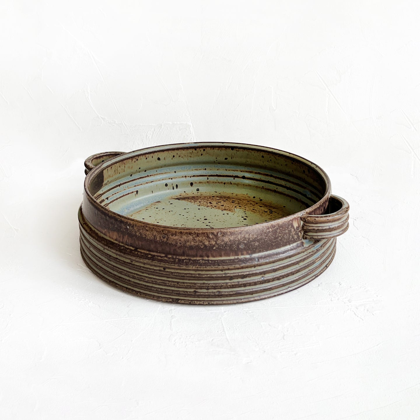 Handled Serving Bowl in Maryland Blue