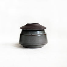 Load image into Gallery viewer, Lidded Vessel in Midnight Blue