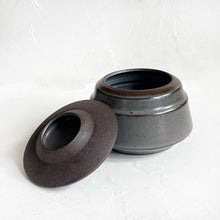 Load image into Gallery viewer, Lidded Vessel in Midnight Blue