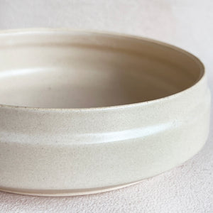 Serving Bowl in Eggshell