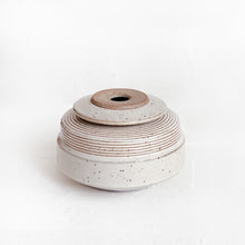Load image into Gallery viewer, Lidded Vessel in Warm White