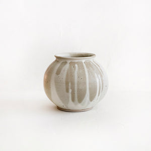 White Moon Vase I