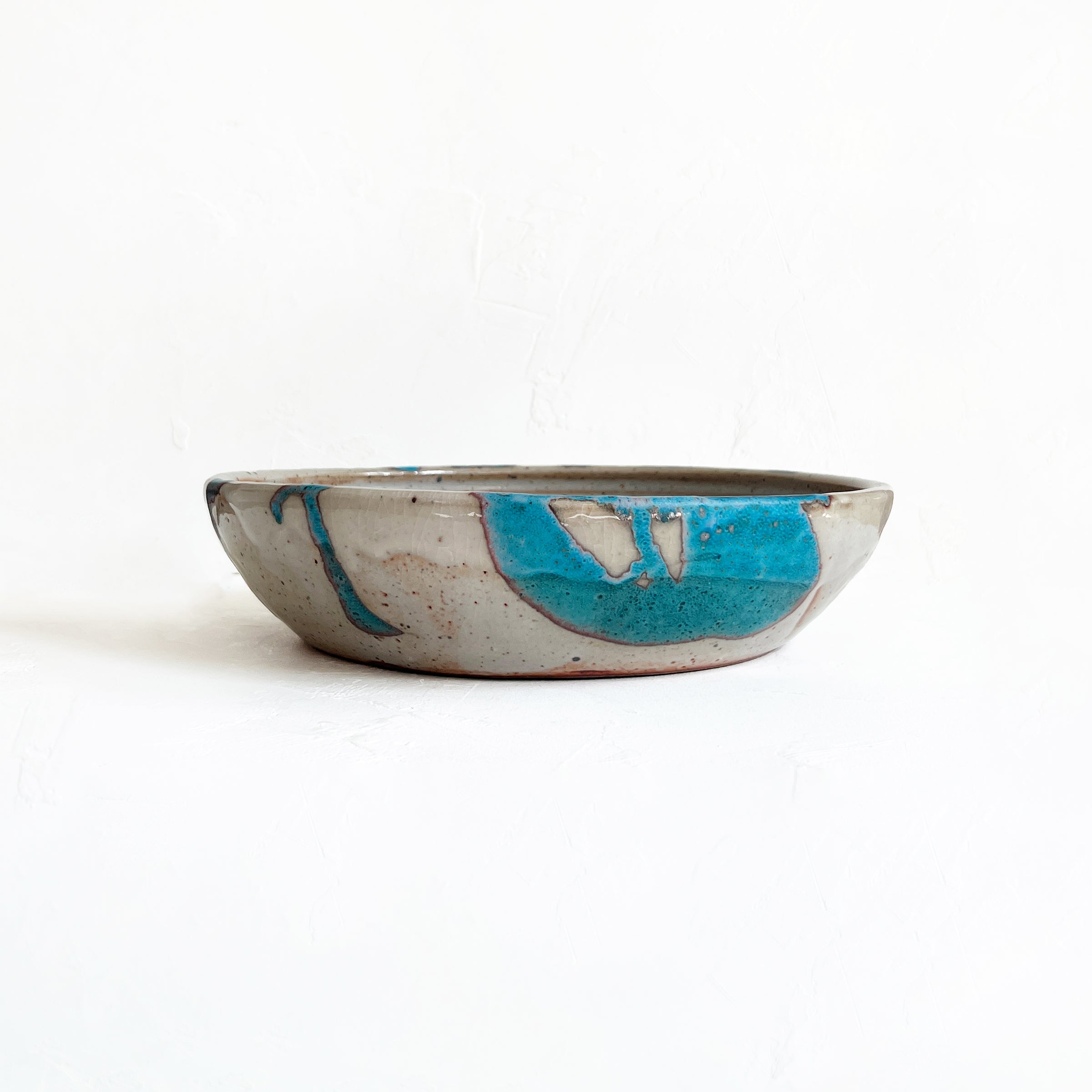Mitsuko Serving Bowl in Peacock Blue