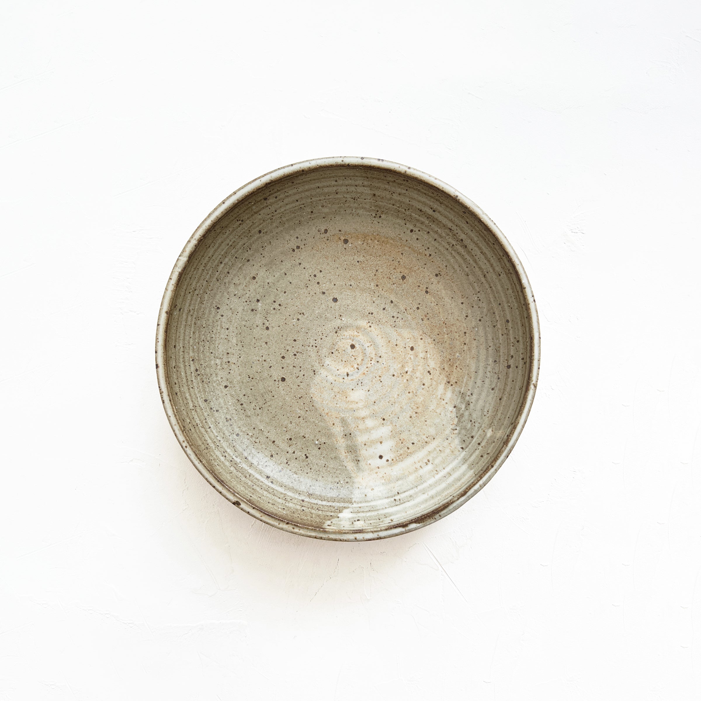 Mitsuko Serving Bowl in Olive and Cream