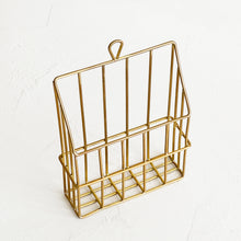 Load image into Gallery viewer, Brass Wire Basket